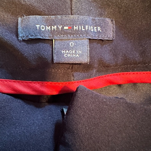 Navy blue cropped trouser - Picture 4 of 4